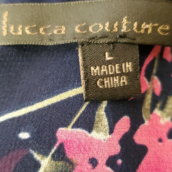 Lucca Couture gorgeous gathered bust blouse - Picture 6 of 7